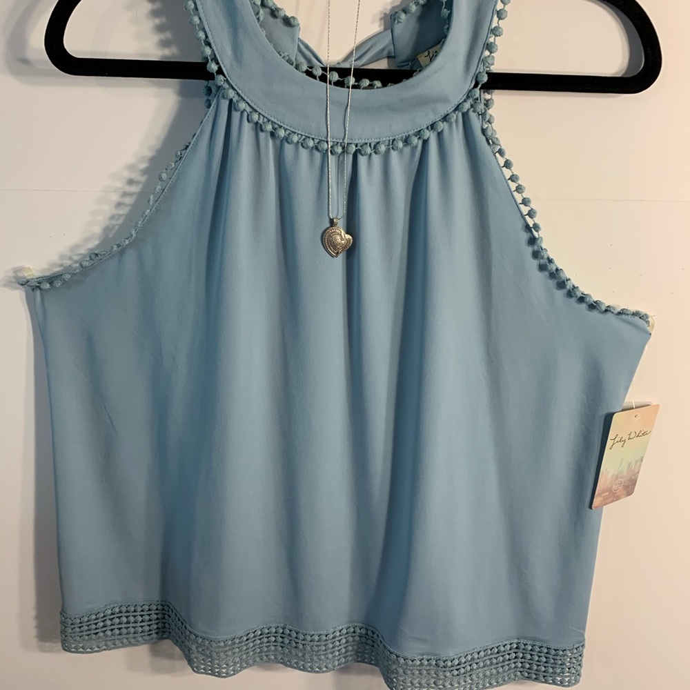 🌷Sweet & SassyTie-Back Top🌷Sz: XL "New"